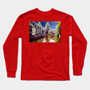 Pegnitz river, Nuremberg, Germany Long Sleeve T-Shirt